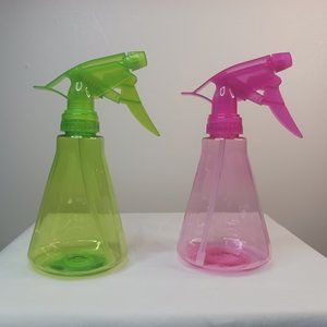 Colorful Plastic Spray Bottle, 10 oz. (295.74 ml) set of 2 Pack